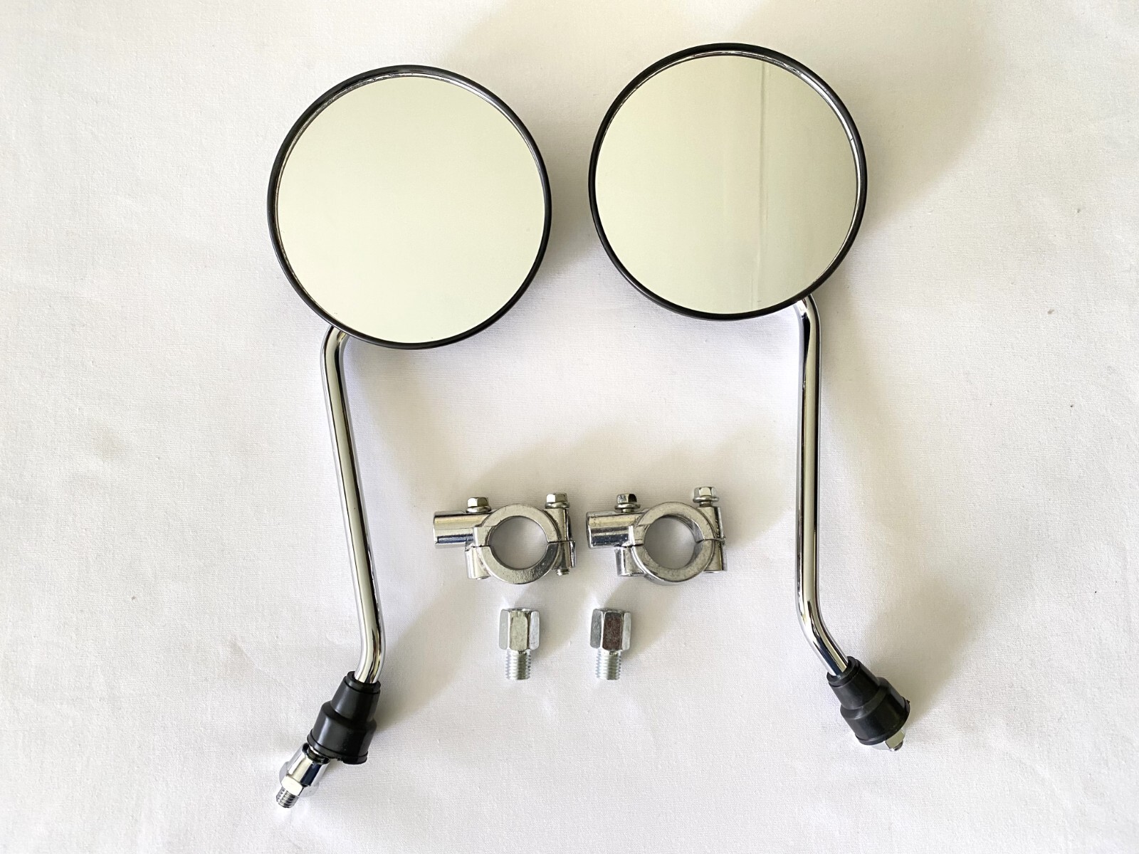 Left & Right Side Mirror for Dirt Bike Scooter ATV Go Kart Motorcycle Moped