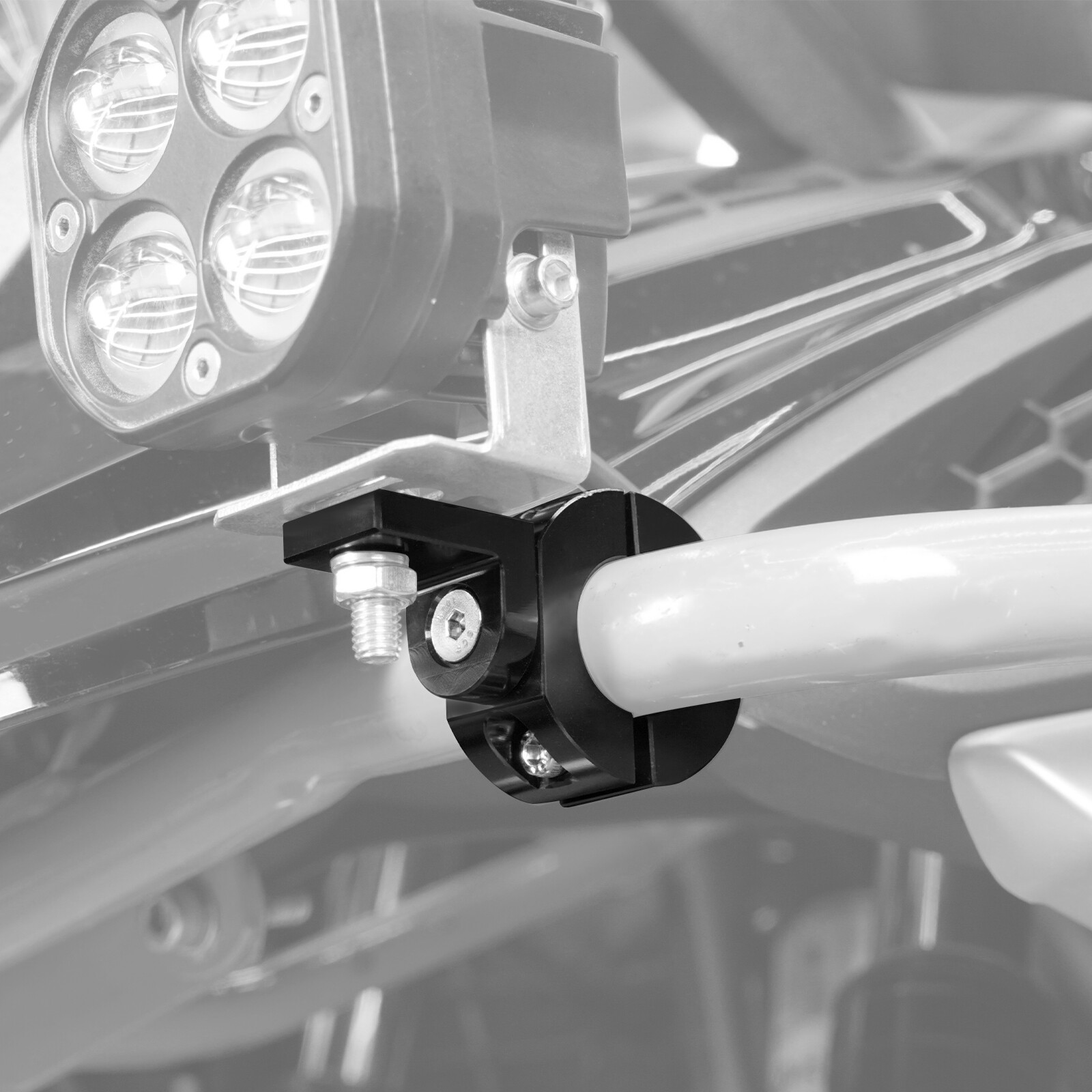 NICECNC Work Light Fog Light Mounting Bracket Universal Fit 1″ Tube Clamp Bumper