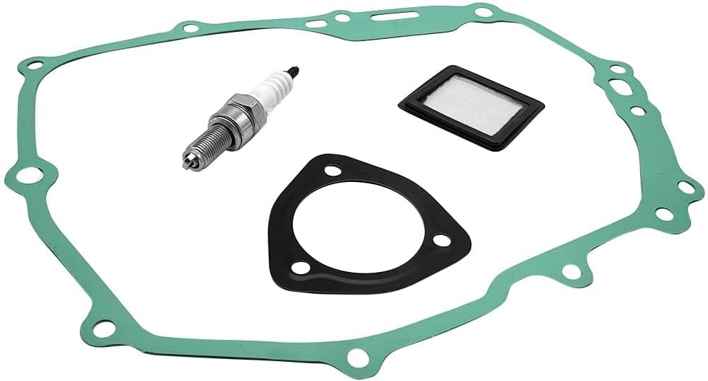 Clutch Cover Gasket & Oil Filter Spinner Spark Plug Kit For Honda Grom 125 14-20