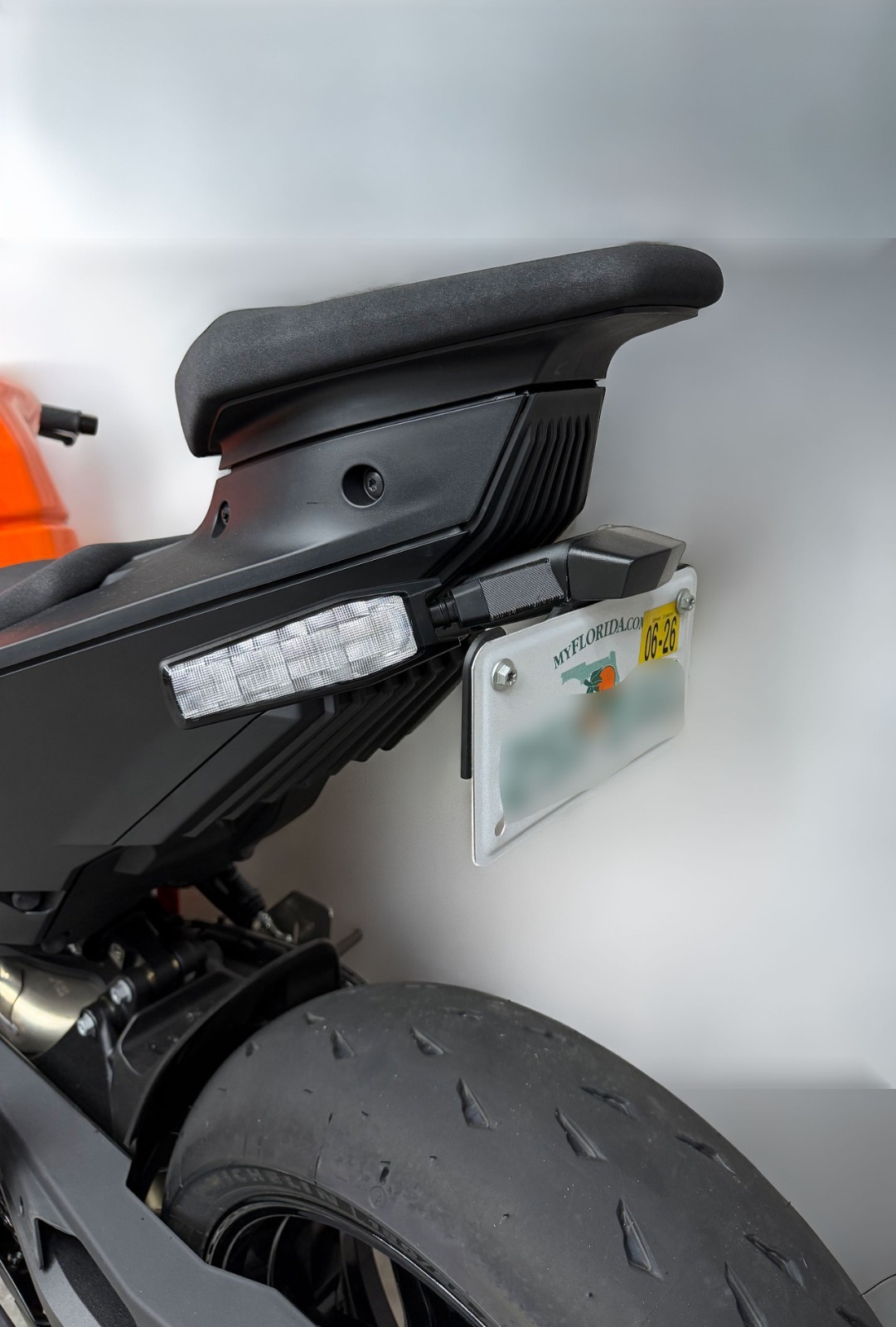 KTM 990 RC R Tail Tidy 2026+ High Visibility Fender Eliminator OEM Hardware