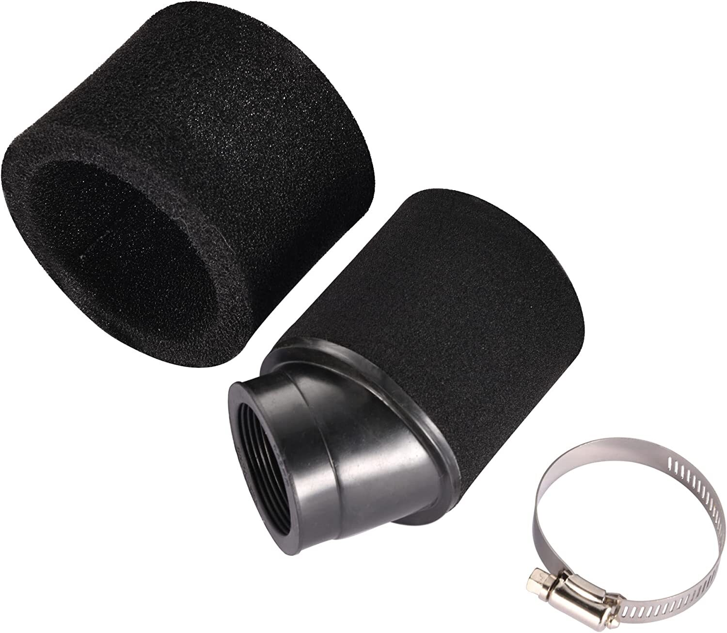 48-50MM ANGLED AIR FILTER for SCOOTER MOPED ATV DIRT BIKE