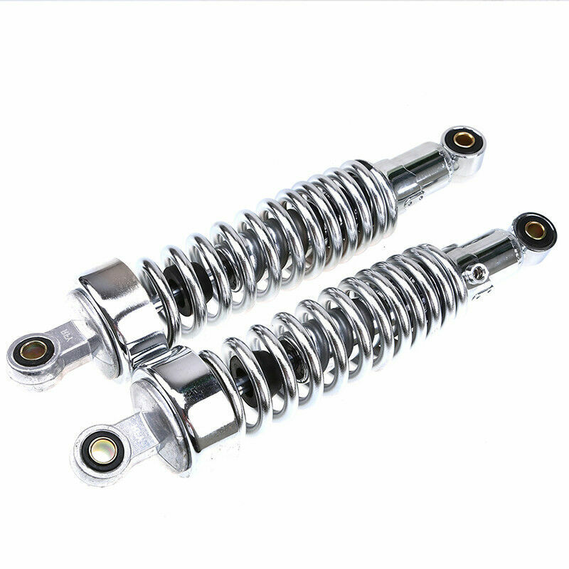 12.2″ Pair Motorcycle Rear Shock Absorber Round Hole Universal Fit For Ducati