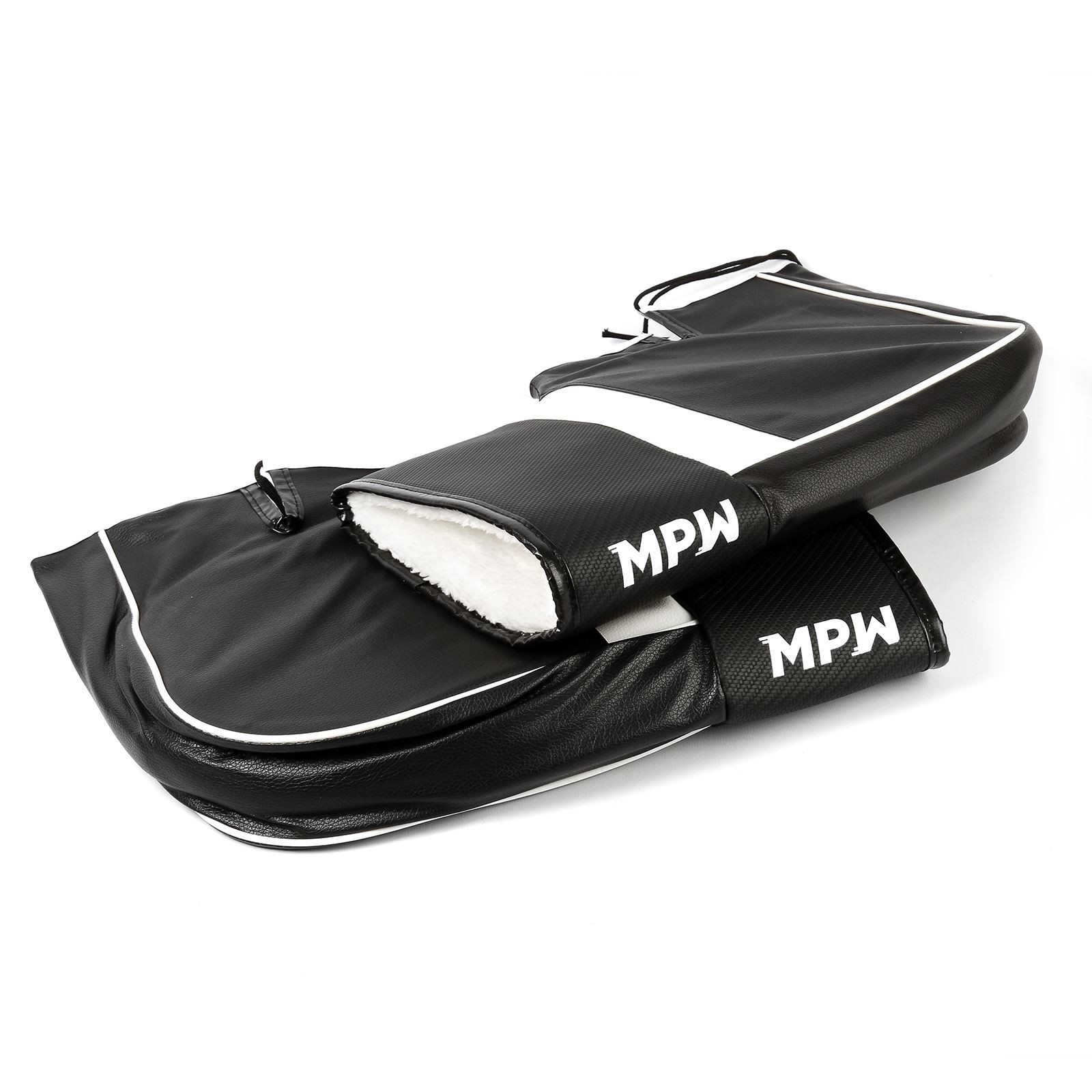 Waterproof Winter Thermal Fleece Motorcycle Moped Scooter Handlebar Muffs