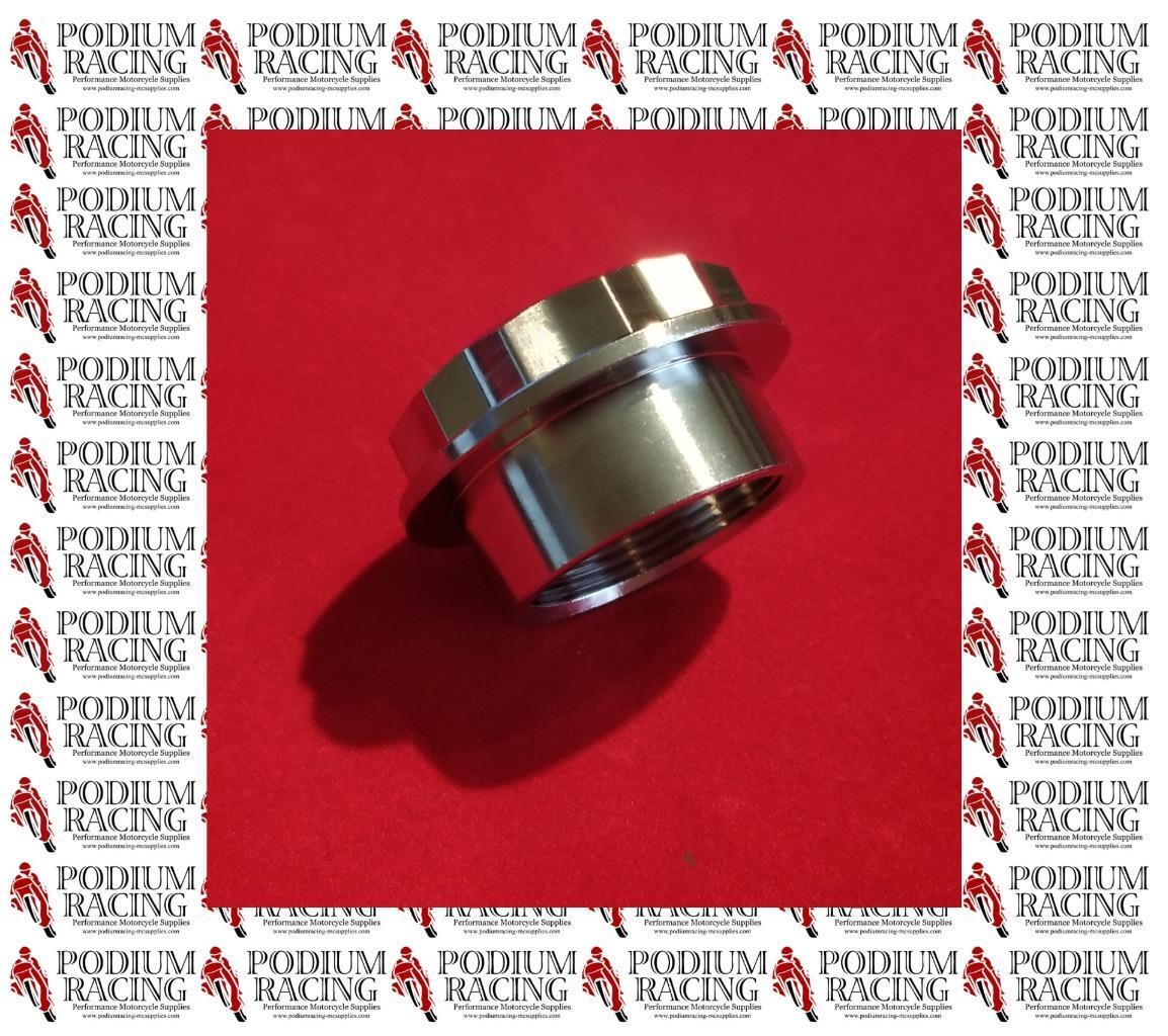 DUCATI MULTISTRADA SILVER TITANIUM FRONT AXLE NUT BI-HEX 12 POINT 74810651A