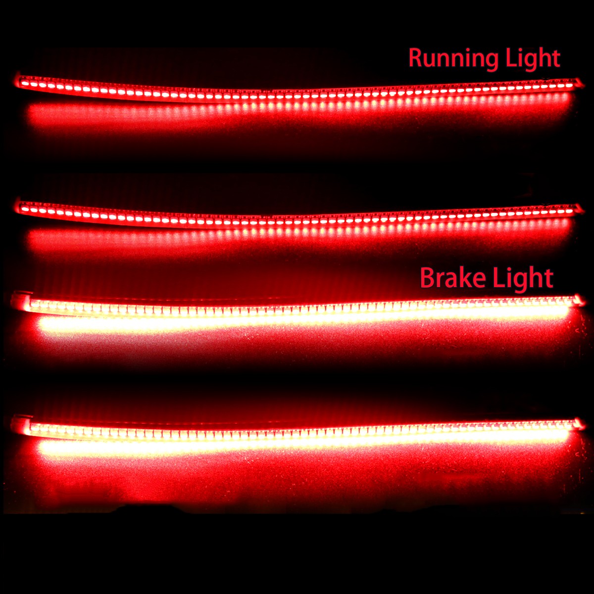 19″ LED Taillight Strip Kits For Harley Touring With Bagger Stretched Fender