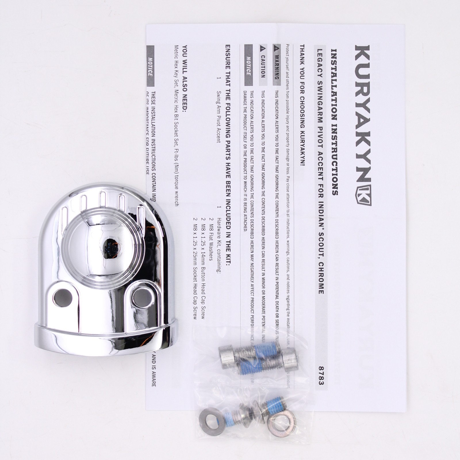 Kuryakyn Swingarm Pivot Accent Part Number – 8783