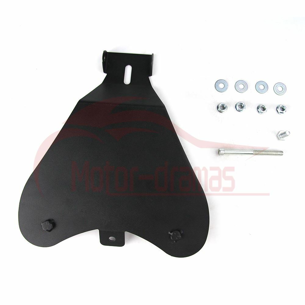 Motorcycle Solo Seat Spring Base Plate Bracket Mount For Harley Bobber Chopper