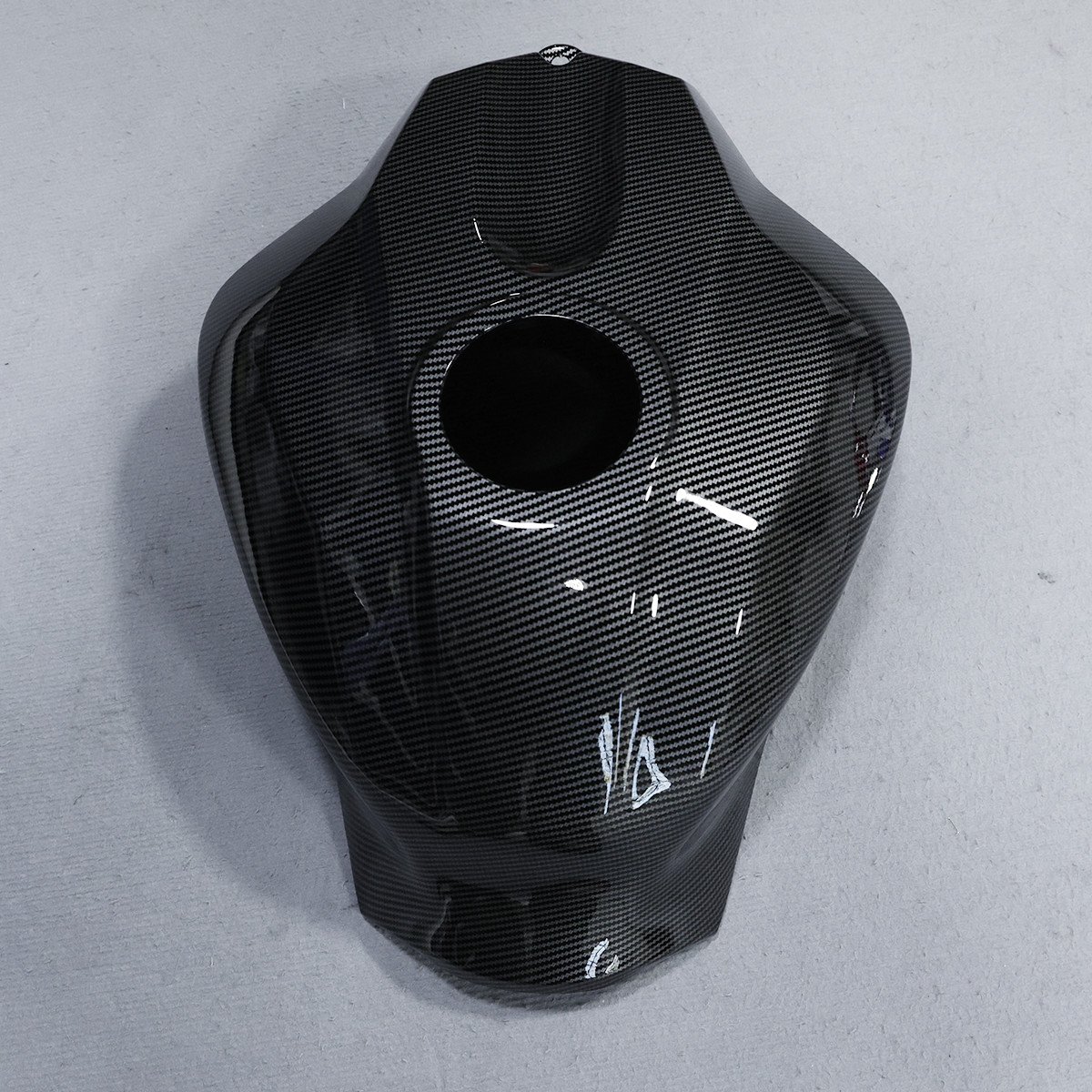 Carbon Fiber Pattern Fuel Gas Tank Cover Cowl For YAMAHA YZF R1 R1M 2020-2026