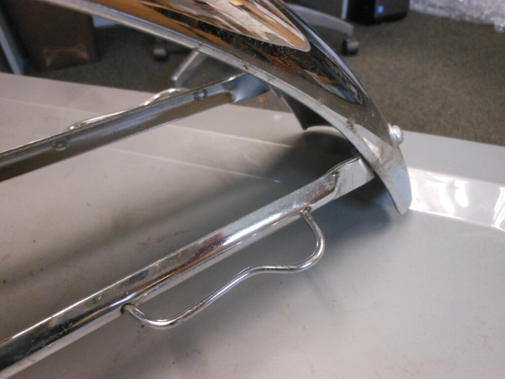 NOS MC Brand Bare Front Fender Honda 1965 CB160 MC904 61100-217-010