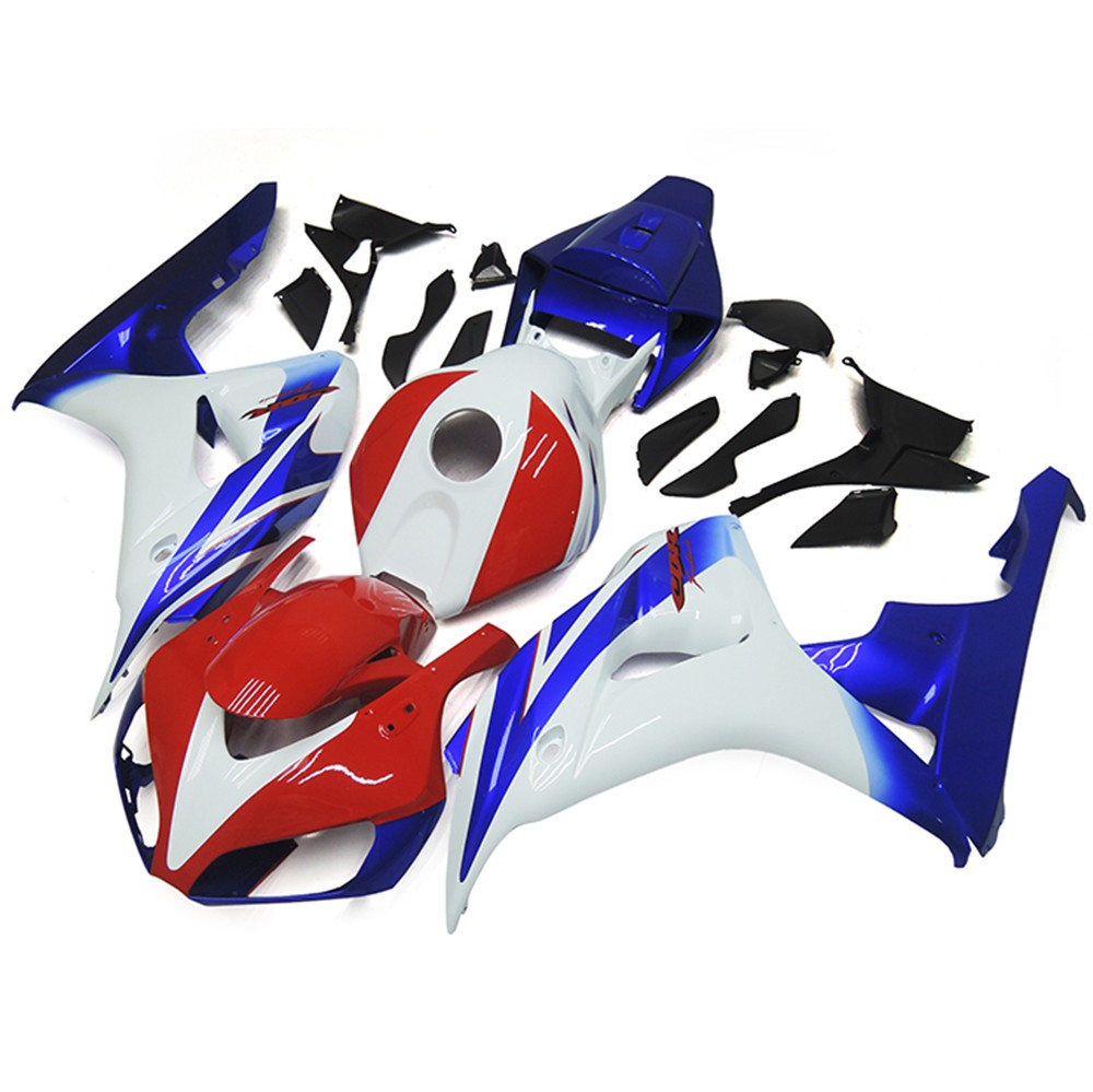 Red Blue White Fairings for Honda 2006-2007 CBR1000RR Plastic Injection Bodywork