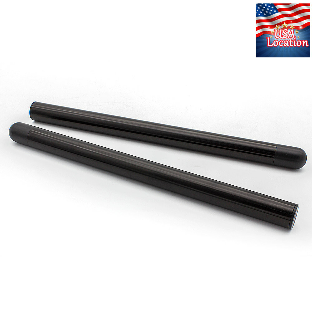 7/8″ Clip On Ons Replacement Handle Bar Handlebars Tube Aluminium Black US Ship