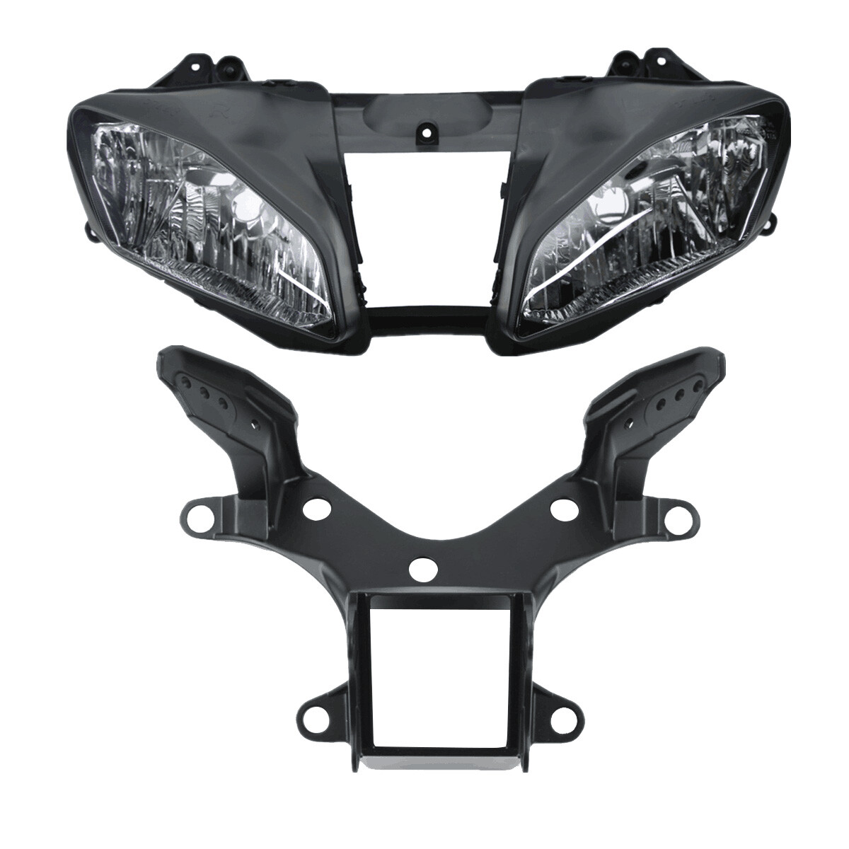 Front Headlight Lamp &Upper Fairing Bracket Fits For Yamaha YZF R6 2008-2016