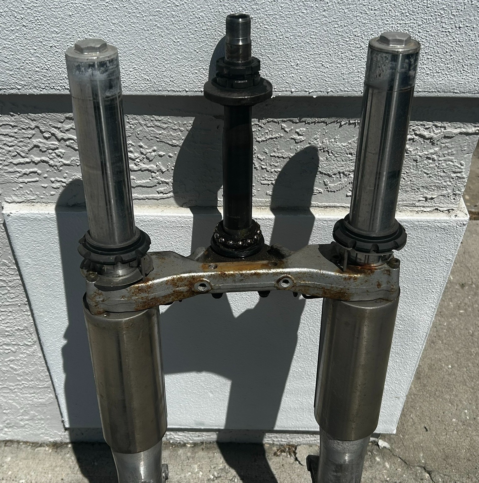 2002 YAMAHA VSTAR 1100 FRONT FORKS ASSEMBLY OEM 1999-2009 XVS1100