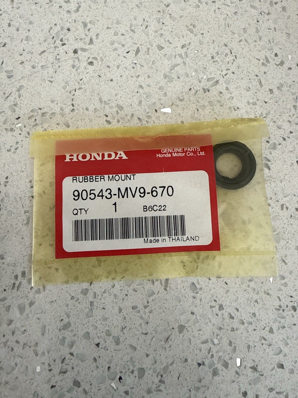 Genuine Honda Camshaft Valve Cover Rubber Mounting Seal 90543-MV9-670 BRAND NEW