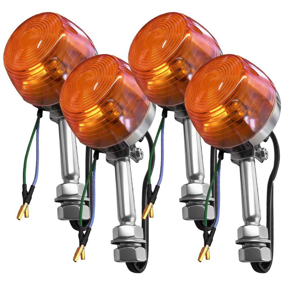 4x Amber Rear Turn Signal – Single Filament FOR Honda CB175/200/350/450/500/750