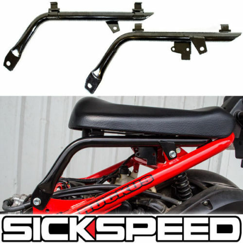 BLACK SICKSPEED ULTRA LOW SEAT FRAME BARS FOR RUCKUS/ZOOMER LOWERED BRACKET JDM