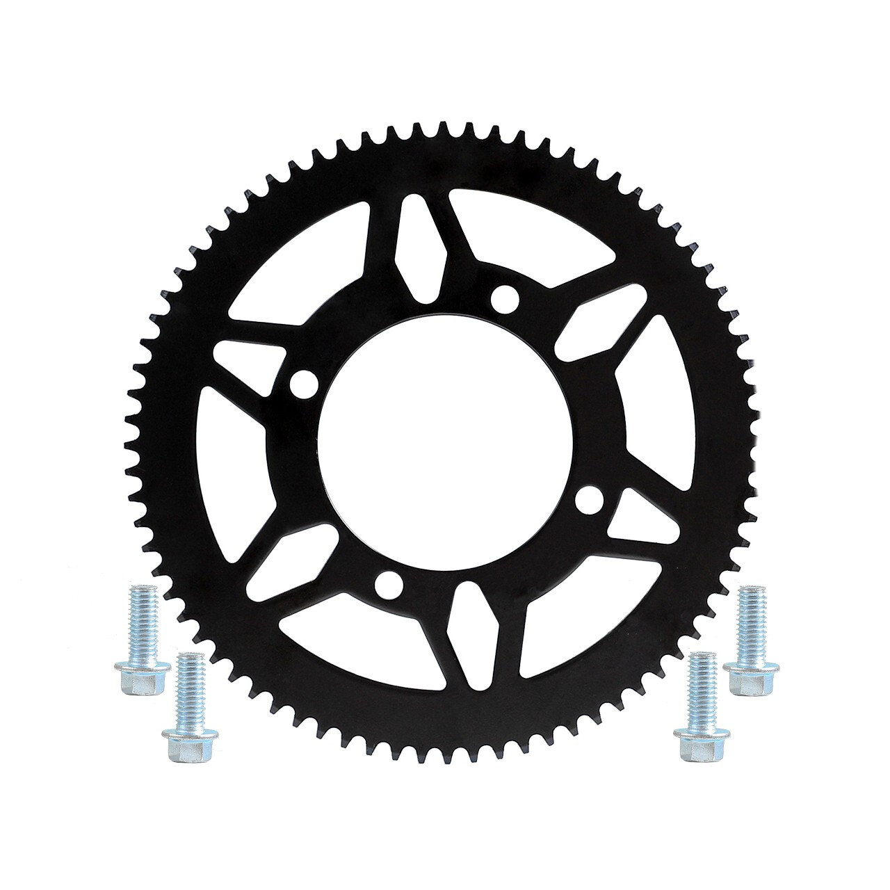 76T 76mm Rear Sprocket for 219H Chain Racing Karting Go Kart Trike Ebike Scooter