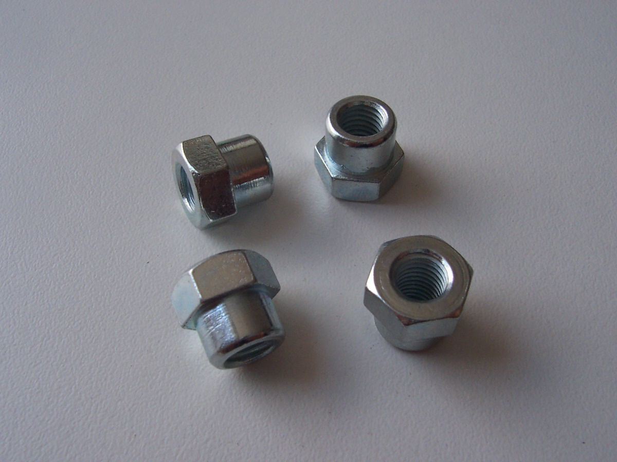 BSA A7 A10 ROCKER VALVE INSPECTION CAP COVER NUT SET ROAD SUPER ROCKET 65-2153