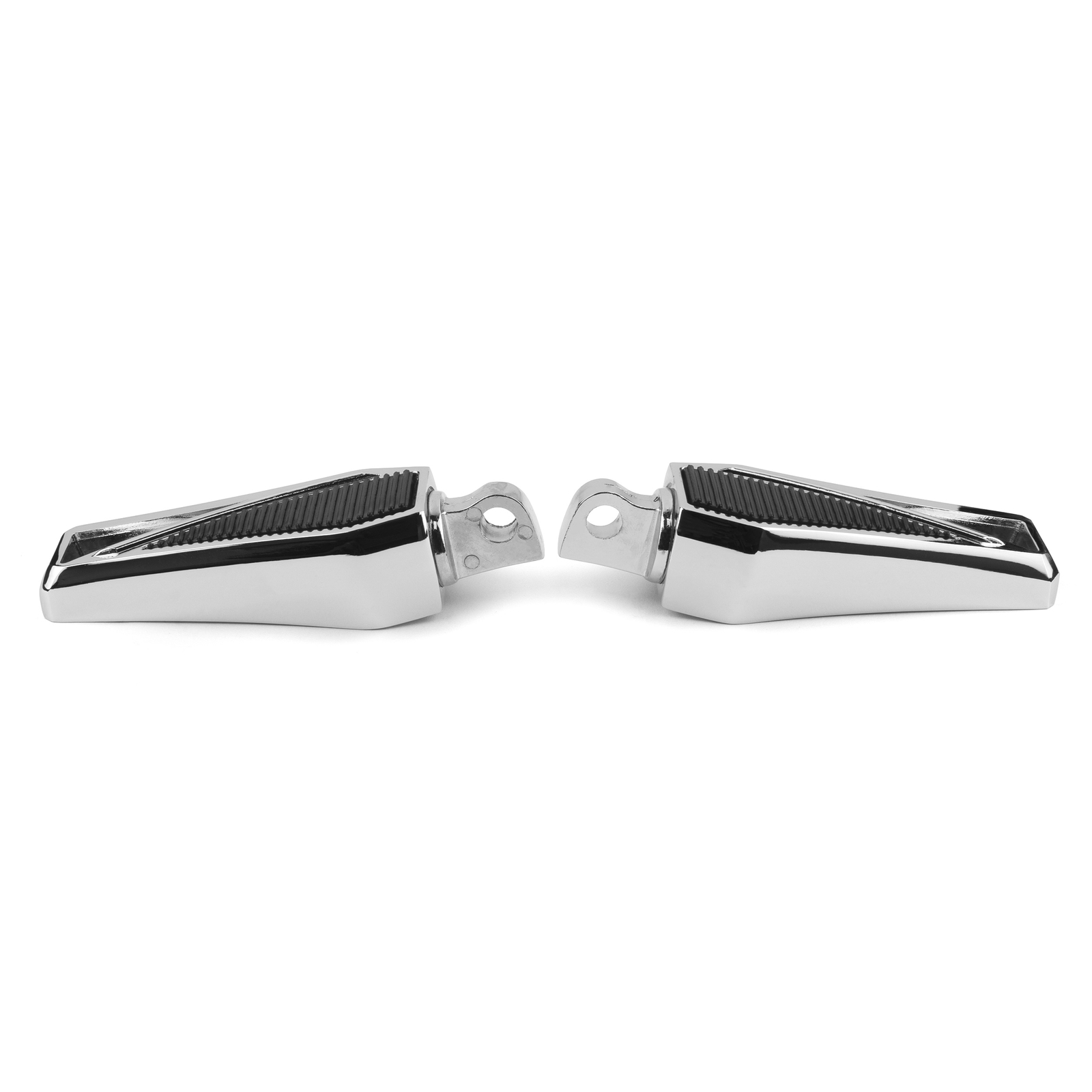 Krator Chrome Phantom Foot Pegs for Harley Davidson Motorcycles