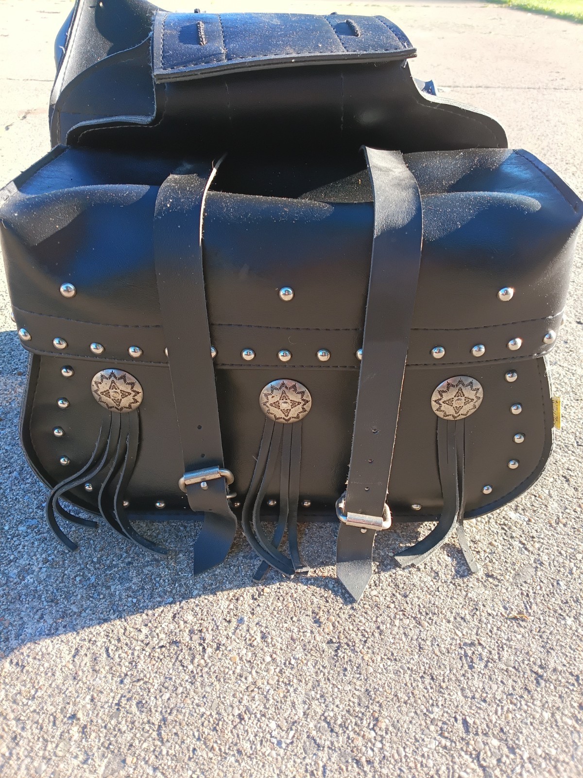 Willie And Max Motorcycle Saddle Bags