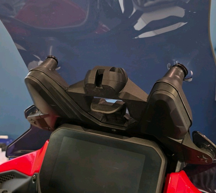 Ducati Multistrada V4 ball mount Aoocci/Carpuride/Innovv/etc.. nav sat gps ram