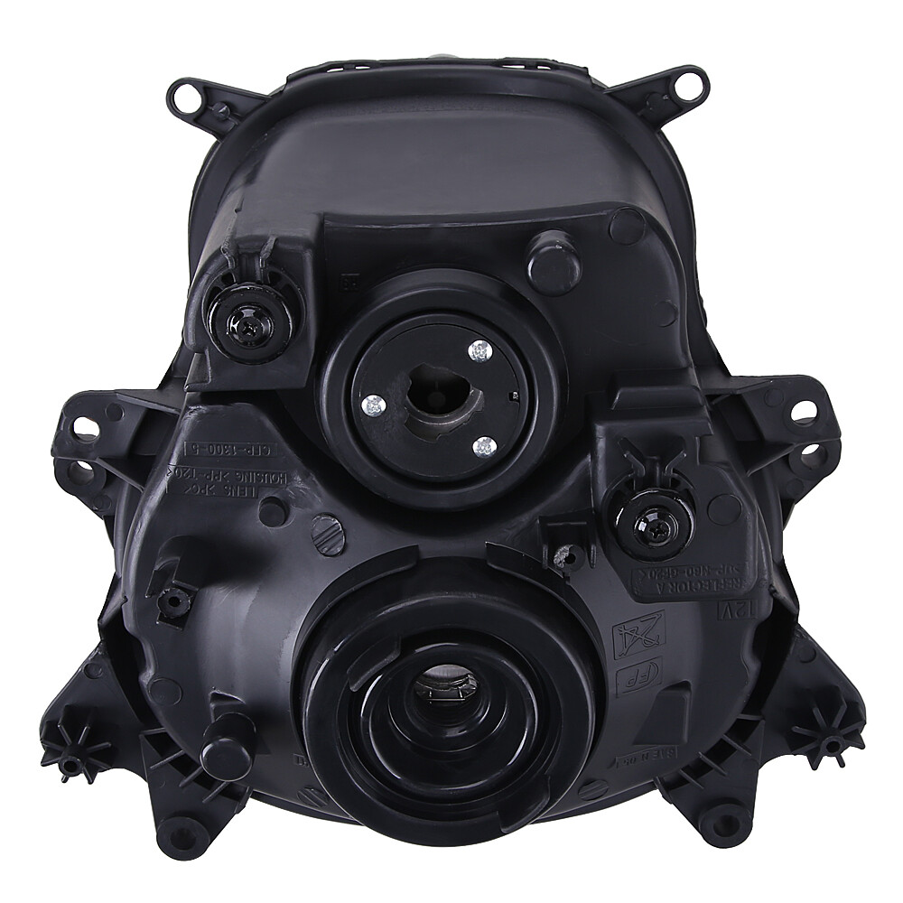 Black Clear HeadLight Lamp Assembly Housing For SUZUKI GSXR1000 GSX-R1000 07-08