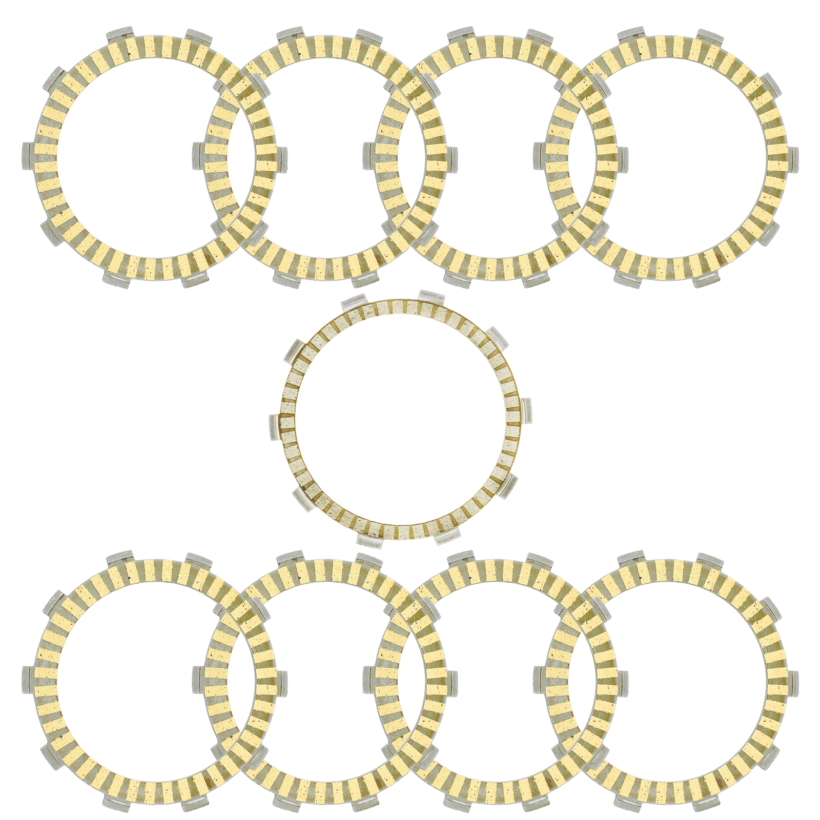 Clutch Friction Plates for Honda CBR929RR CBR954RR 2000 2001 2002 2003
