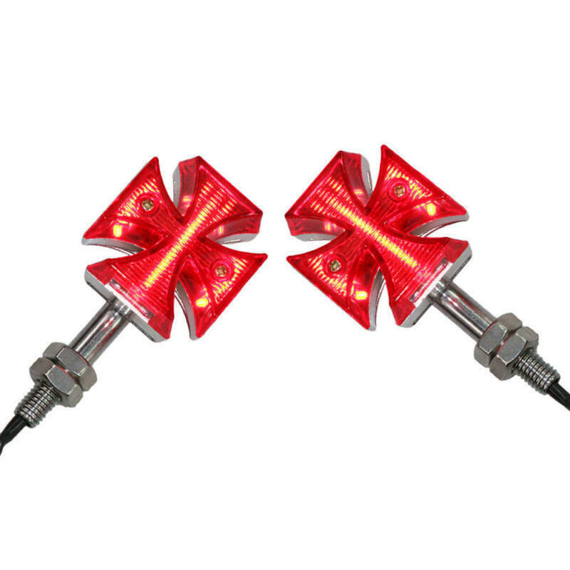 Cross 2″ aluminum& plastic Mini Light for Yamaha VStar XVS 650 950 1100 1300
