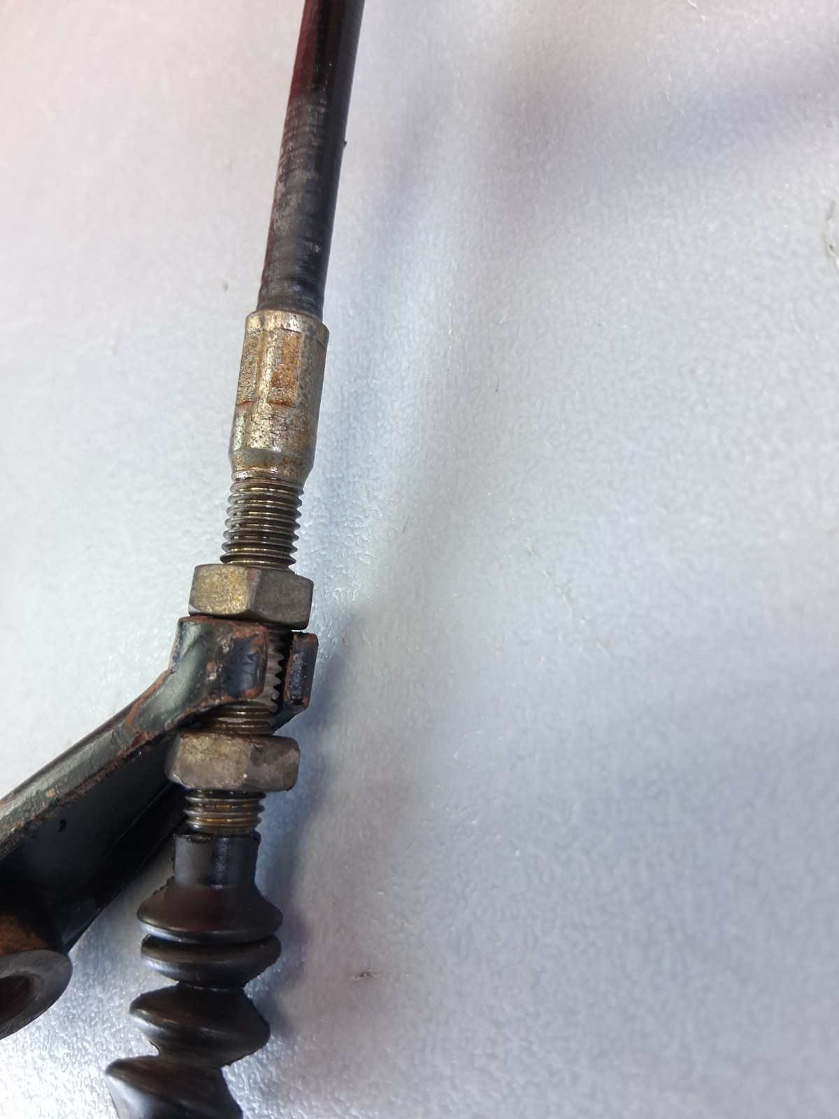 1985 HONDA XR100r xr80r oem clutch cable mount original