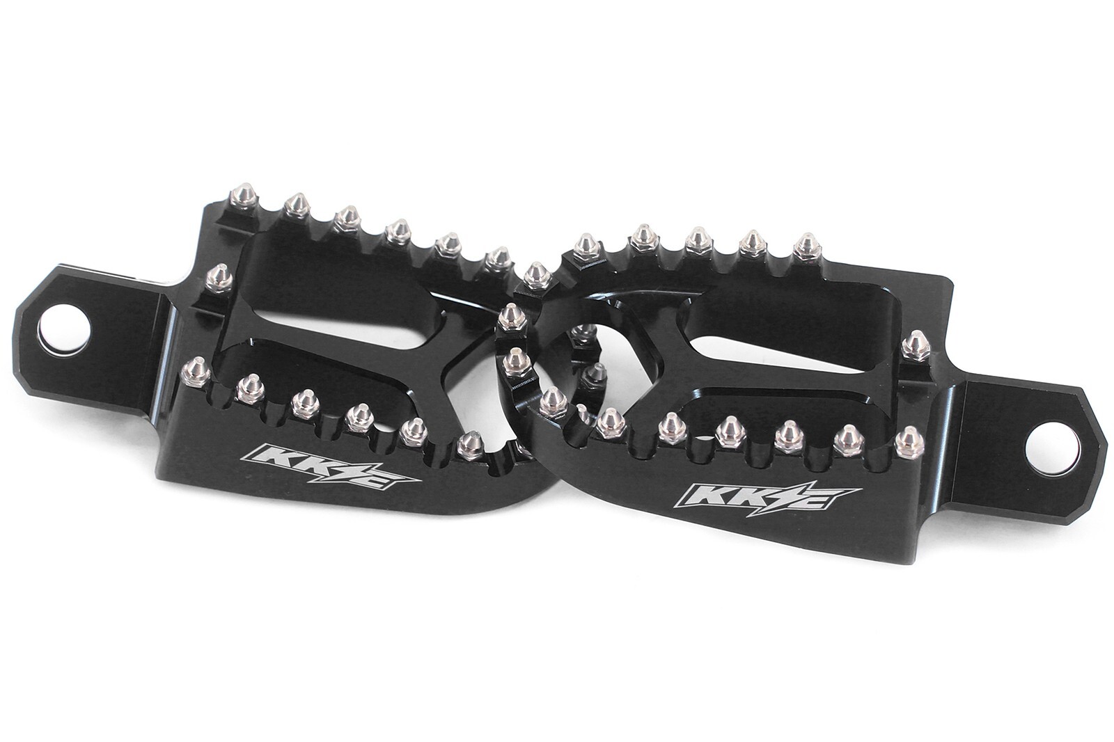 CNC Footpegs Footrests Rests For SUZUKI DRZ400SM 400S 400E RM125 RM250 RMZ250