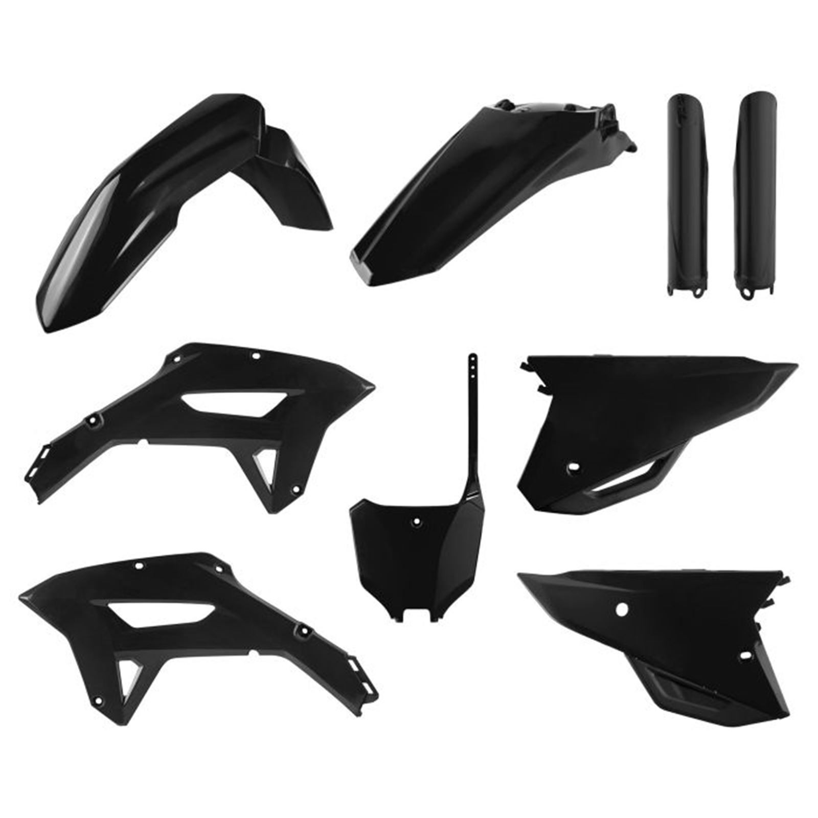 Polisport MX Complete Kit – Black 91094