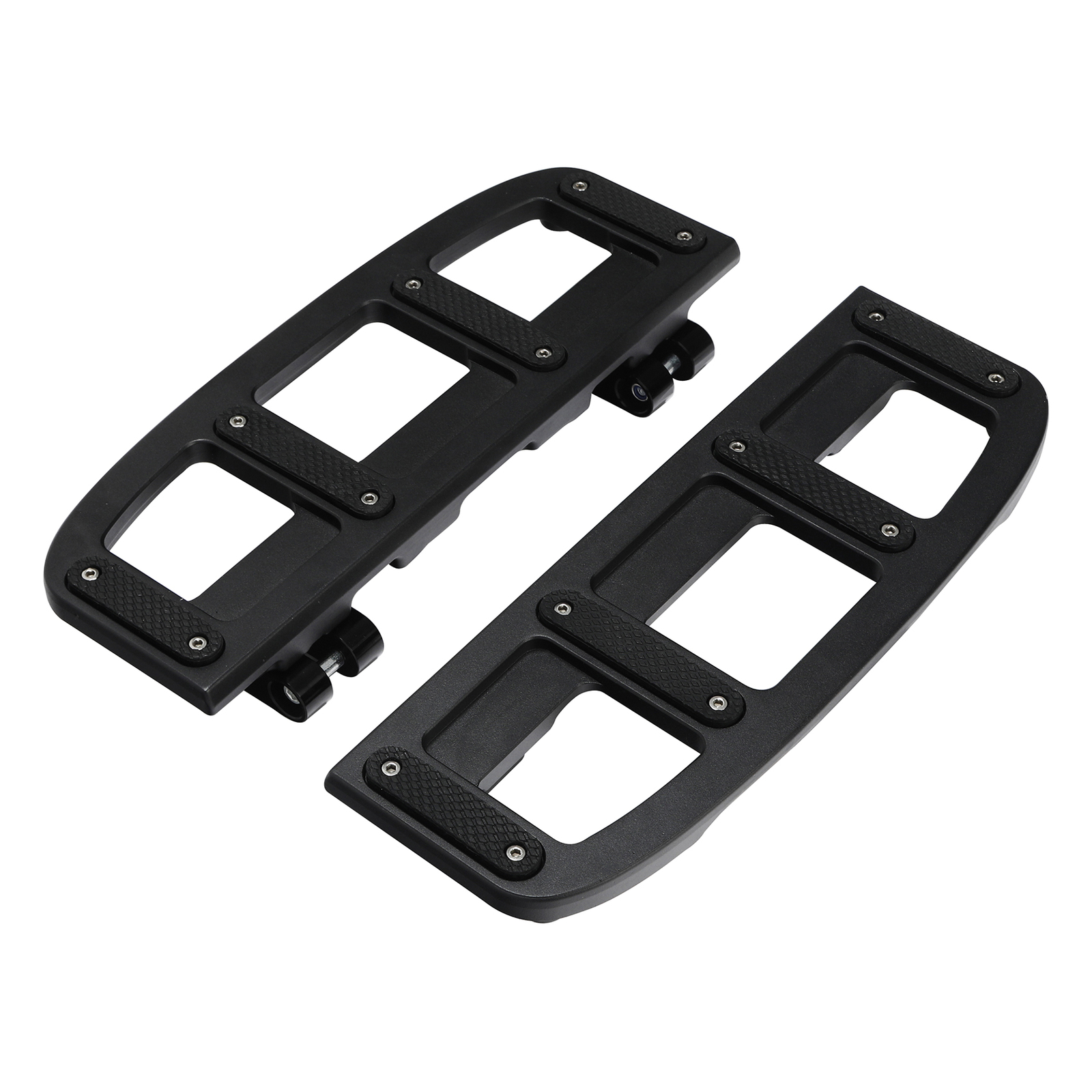 Matt Black Driver Rider Footboard Floorboard For Harley Electra Road Glide 09-Up