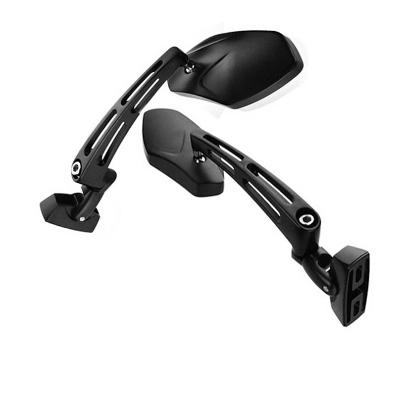 Pair Adjustment Sport Bike Side Rearview Mirror for Kawasaki Suzuki Honda Yamaha