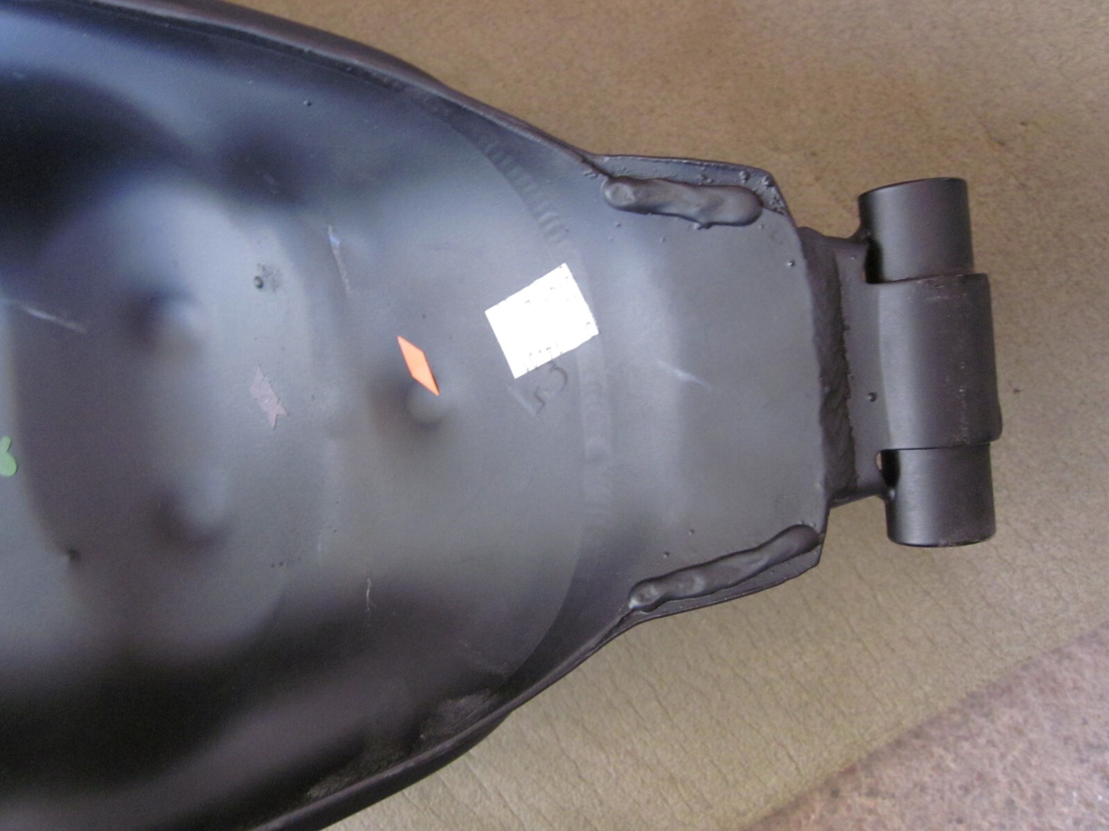 Triumph Street Cup Bobber Gas Fuel Tank Petrol Reservoir black