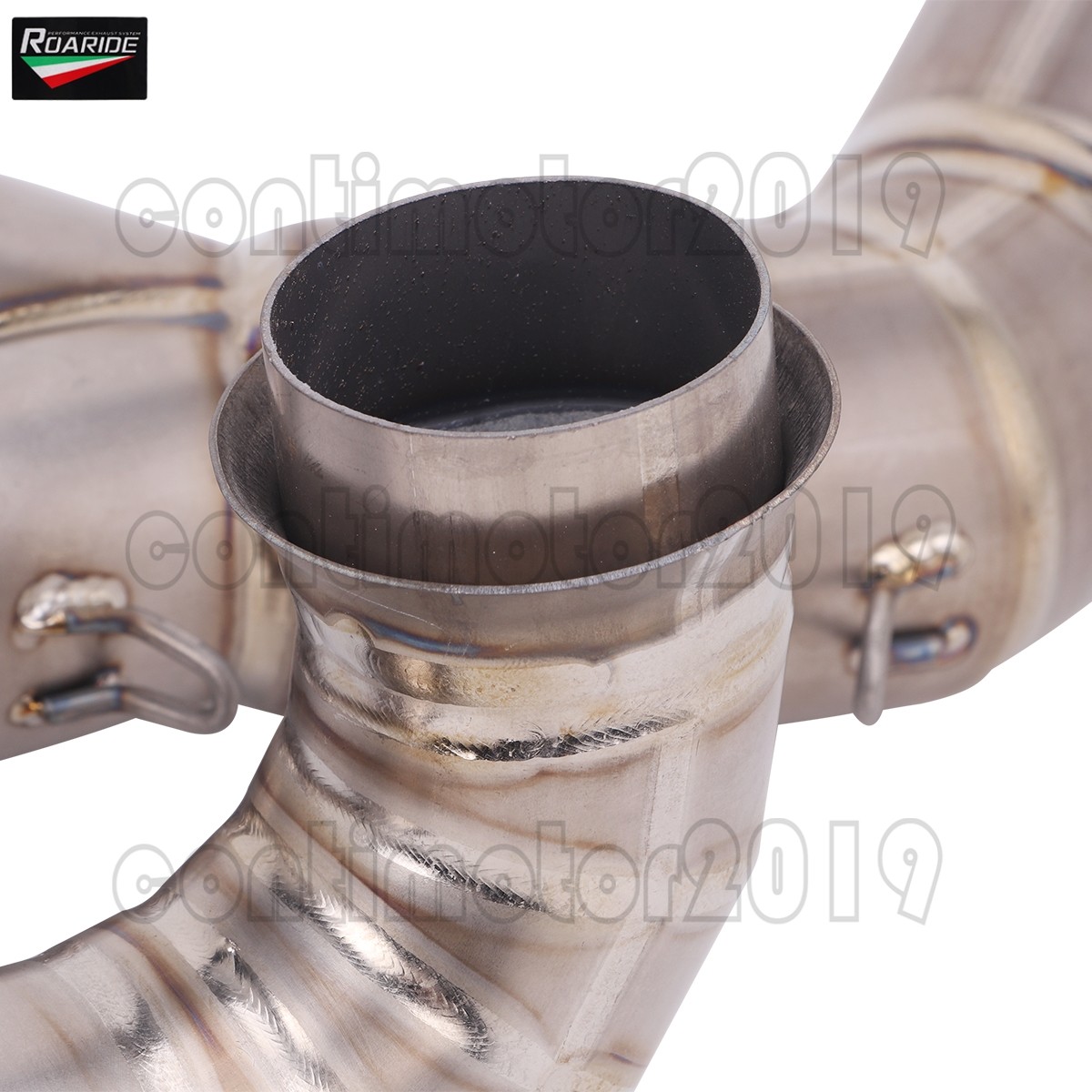 Exhaust Front Link Pipe Slip For 1290 Super Adventure S 2021-2024 Titanium Alloy