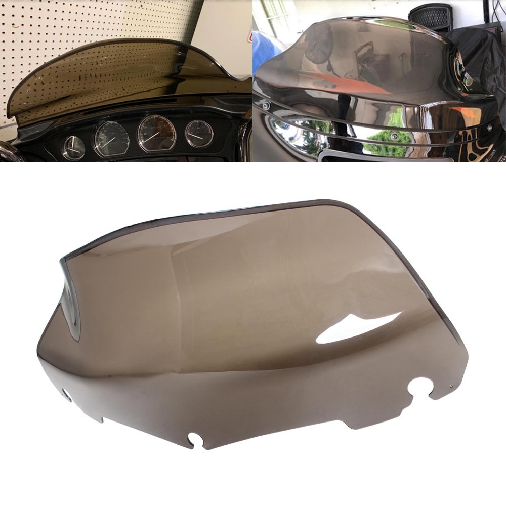 9″ Wave Windshield for Harley Touring Electra Glide Street Ultra Limited 2014-23