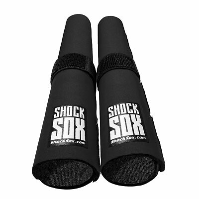 Shock Sox Fork Seal Guards 37-50mm Fork Tube 13″ Black