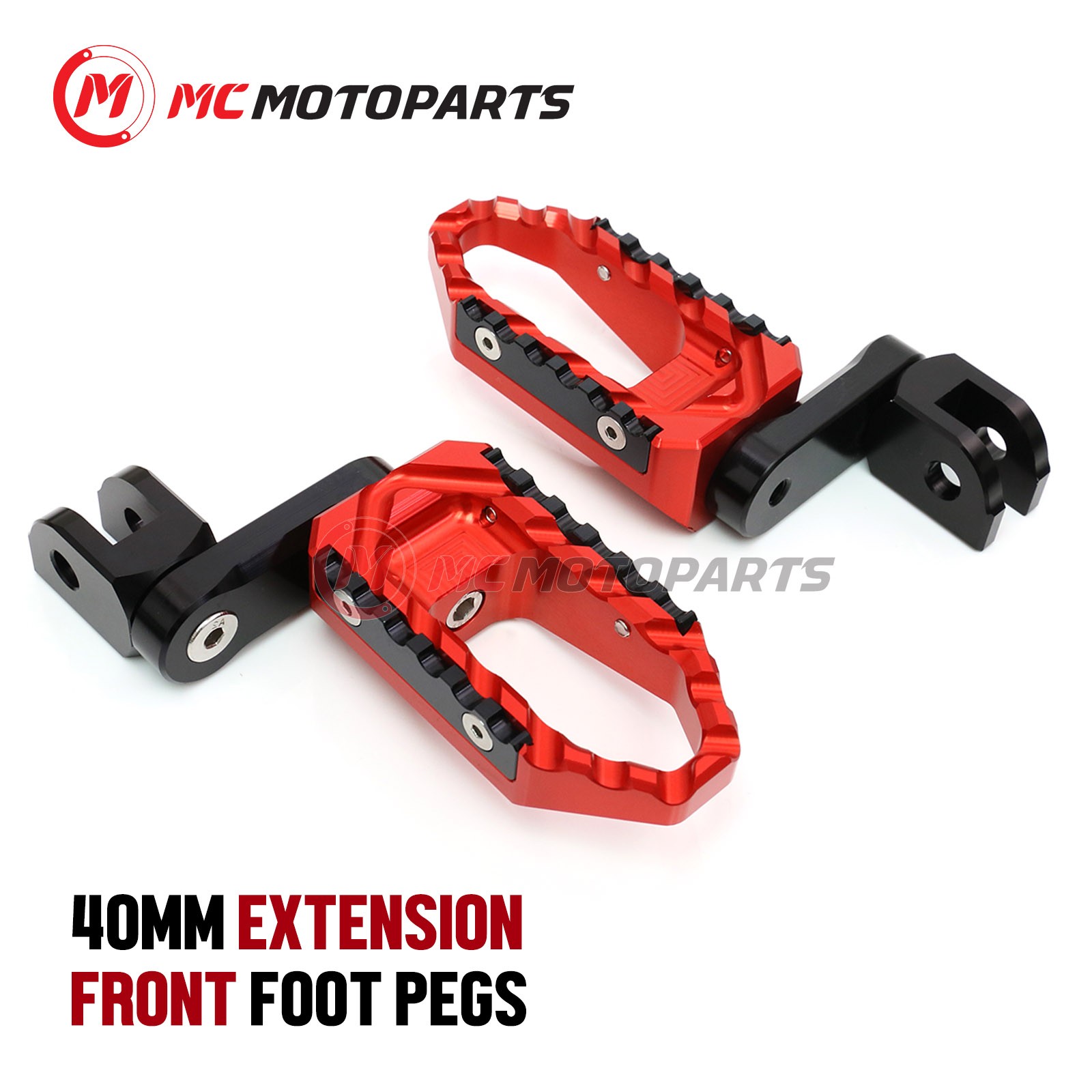 For BMW F800GS 2008-2016 1.5in Rider Front Wide Touring Foot Pegs