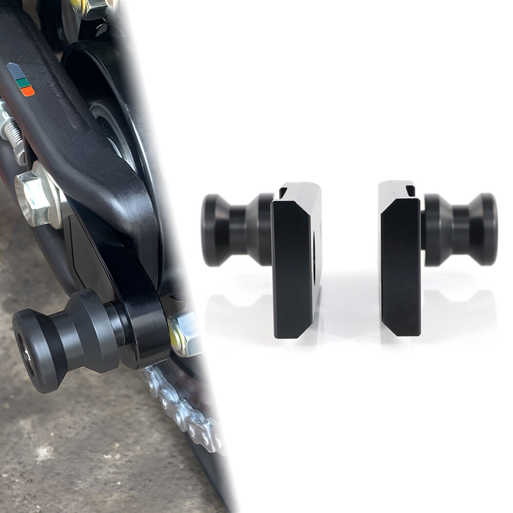 Motorcycle Cotton Reel Rocker Spools Fit For Honda CB750 HORNET 2023-2024 Black