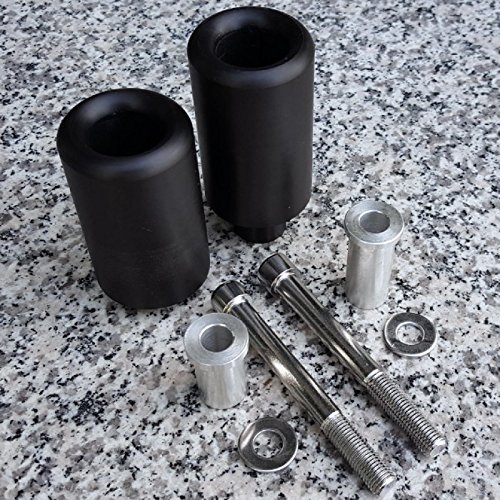 2002-2003 Yamaha YZF R1 BLACK DELRIN FRAME SLIDERS