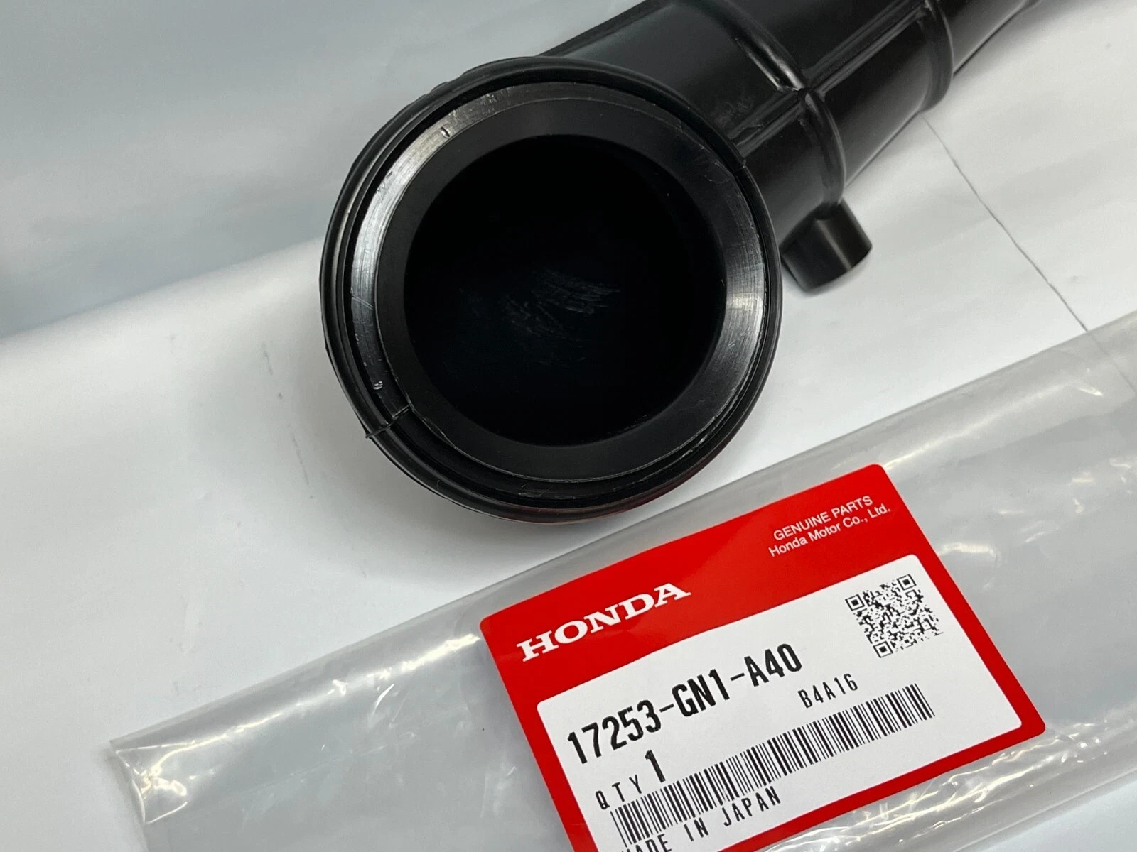 Honda Airbox To Carb Intake Boot 00-03 XR80R 04-13 CRF80F Genuine 17253-GN1-A40