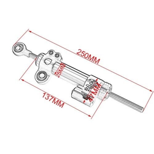 Motorcycle Shock Absorber Steering Stabilizer Damper For Yamaha MT09 MT07 YZF R1