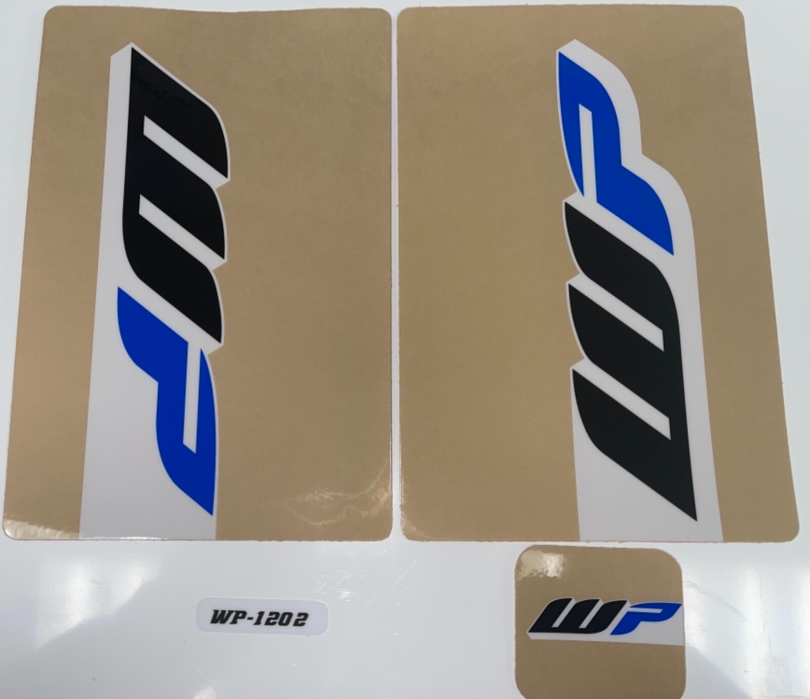 WP Fork Stickers Decal Shock Suspension Decals Set (Blue)(9×6)