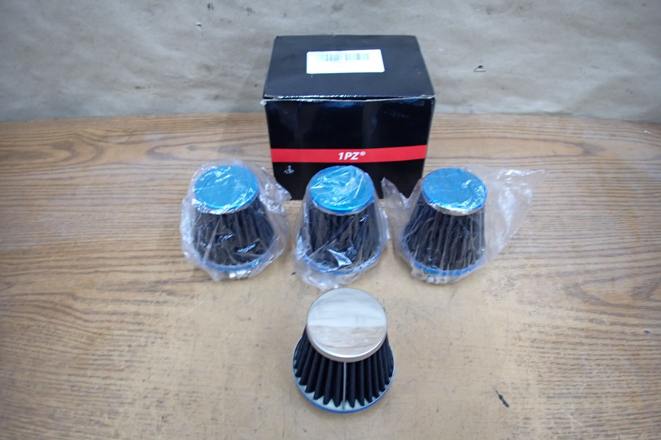 MOTORCYCLE 1PZ 38MM INNER DIAMETER AIR FILTER CLEANER 4 PK X002VGJT27 1PZFEB-XO4