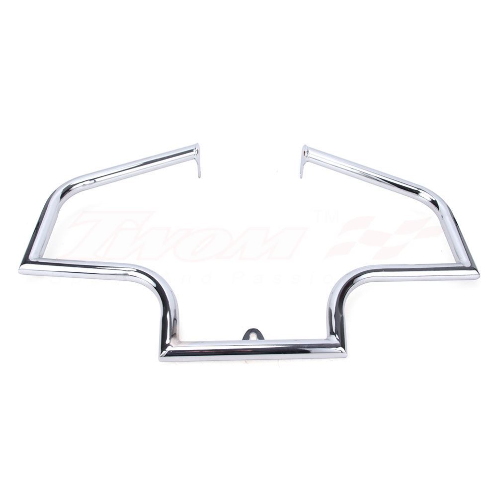 Chrome Front Crash Bar Engine Guard For Harley Heritage Softail Springer Fat Boy