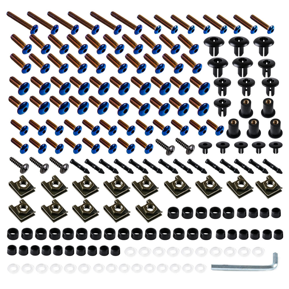 Stainless Fairing Bolts Kit for Suzuki GSXR600-750 2000 2001 2002 2003 Screws