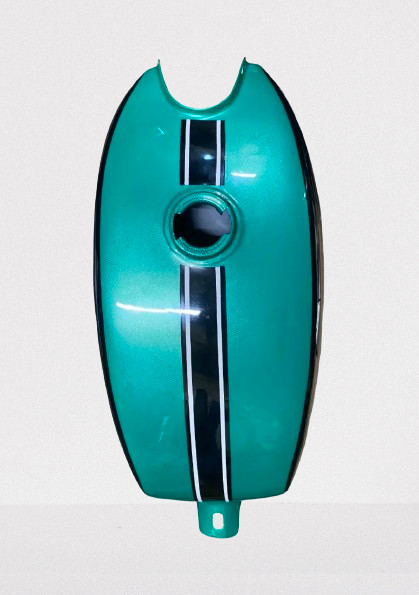 Fits Zündapp KS 50 GTS C 50 KS 80 5x. Type 530/529 Chrome Green Petrol Tank