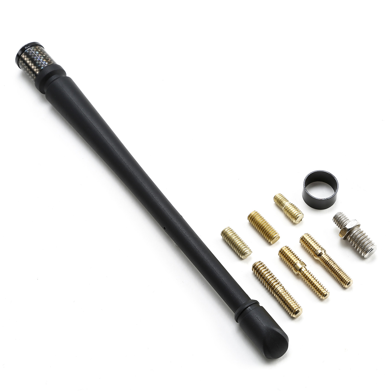Black Rear 7-1/2” Antenna Universal Fit For Harley Touring Sportster 1998-Up