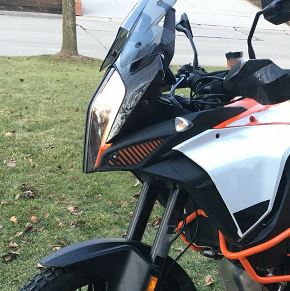 ABS Plastic Air Filter Whale Plug Grille Mesh For KTM 1290 Super Adv R/S 2017-20