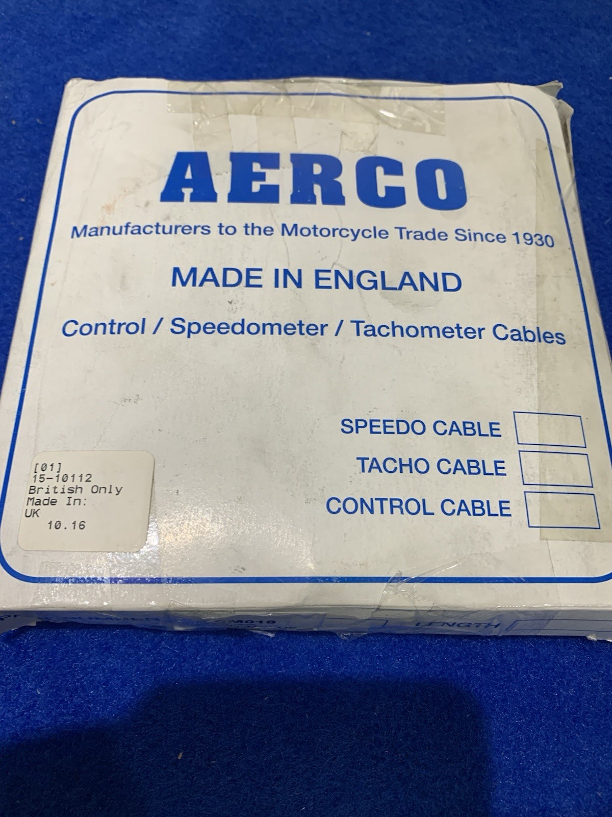 Triumph Bsa Speedo Cable Magnetic Sq Drive 5’11 Inch’s Aerco Scm018